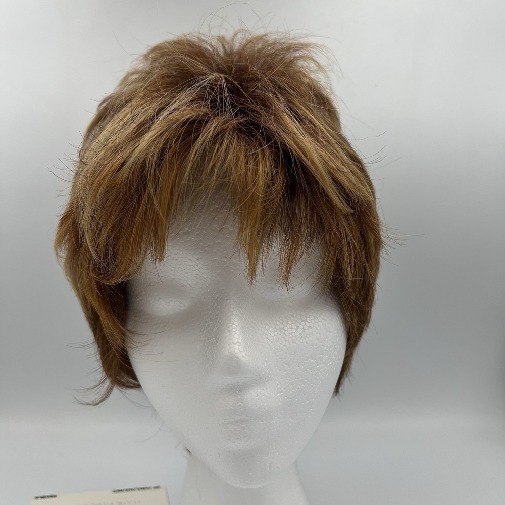 NEW! Toni Brattin Fabulous 3 Pixie Cut Reg HF Wig Red Blonde Layered Classic